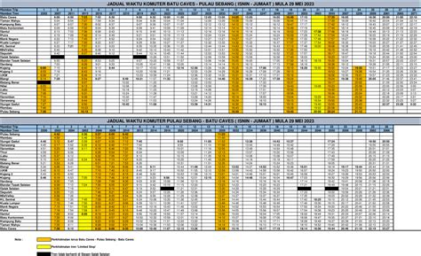 ktm timetable 2024|Content.